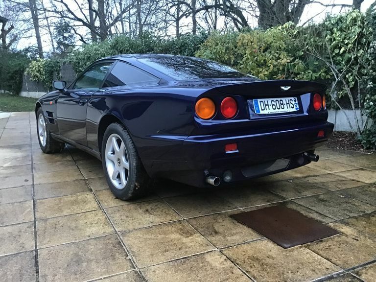 Aston Martin V8 Coupe Blue #4