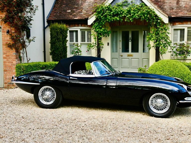 Jaguar E-Type Convertible Black #6