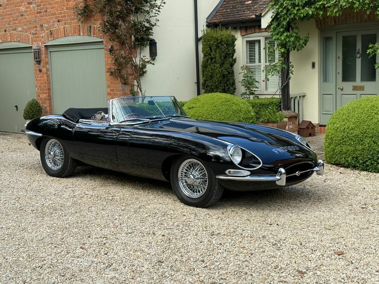 Jaguar E-Type Convertible Black