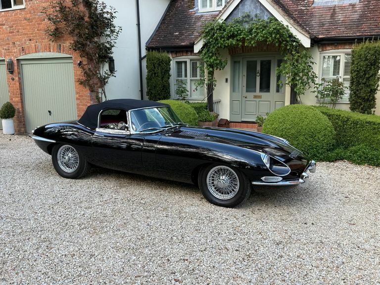Jaguar E-Type Convertible Black #2
