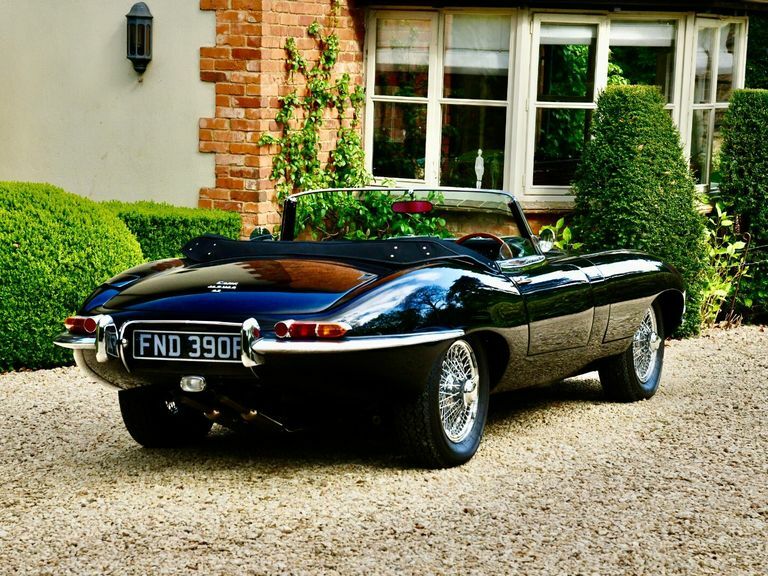 Jaguar E-Type Convertible Black #5
