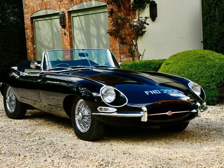 Jaguar E-Type Convertible Black #3