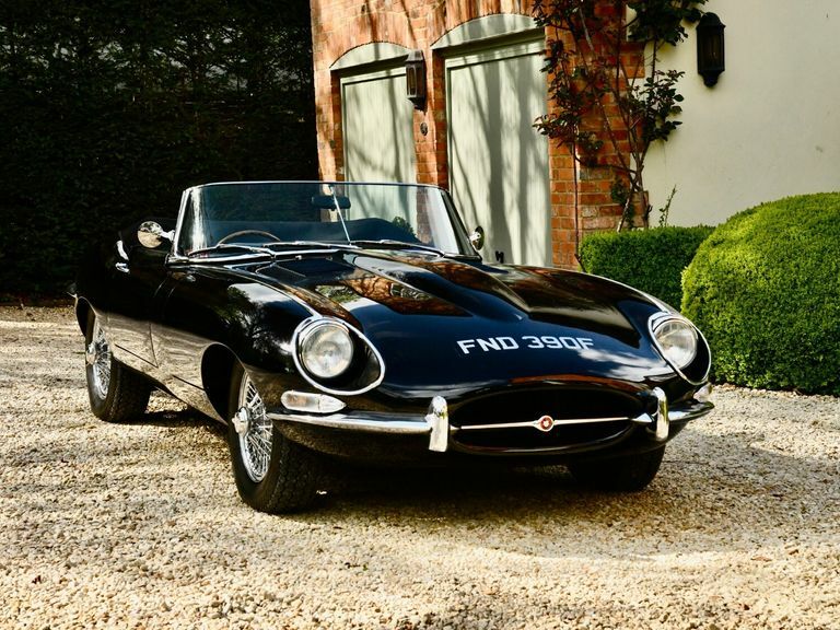 Jaguar E-Type Convertible Black #4