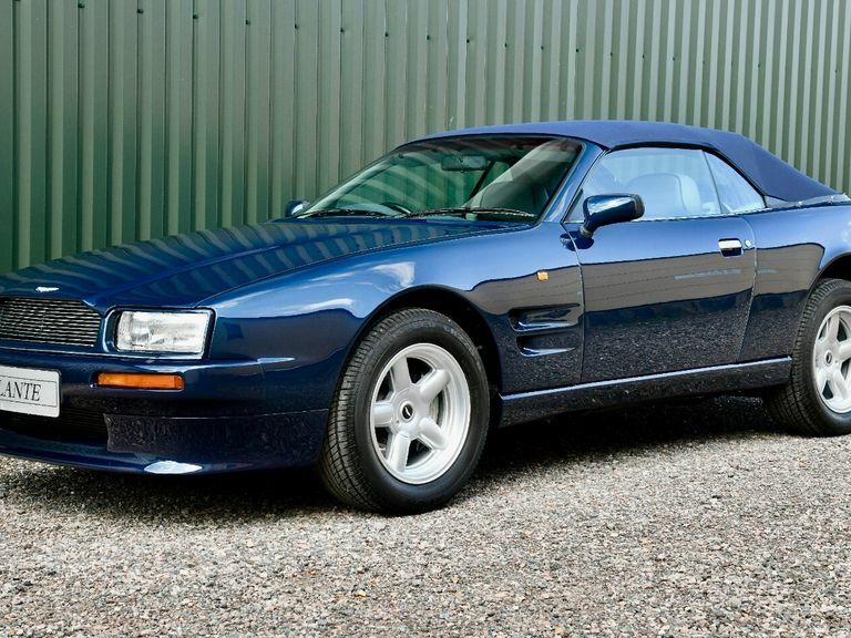 Aston Martin Virage Volante Blue