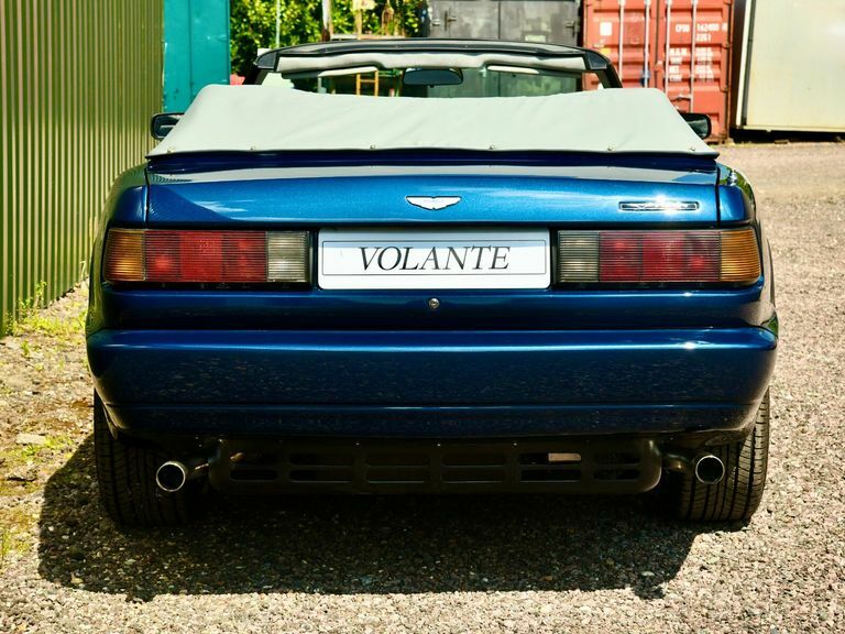 Aston Martin Virage Convertible Green #13