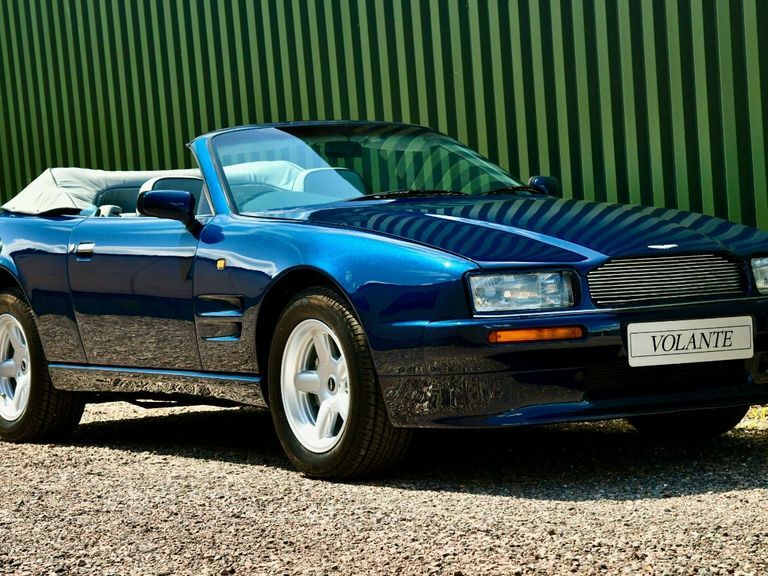 Aston Martin Virage Convertible Green #10