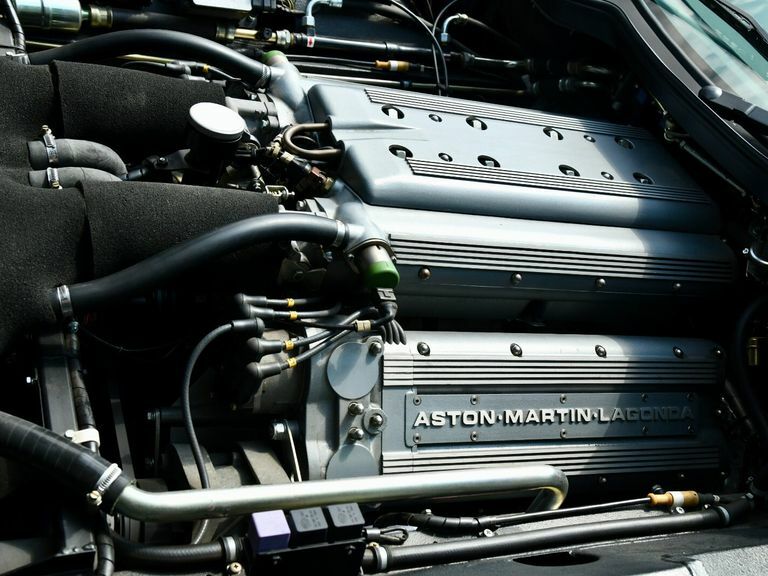Aston Martin Virage Convertible Green #24