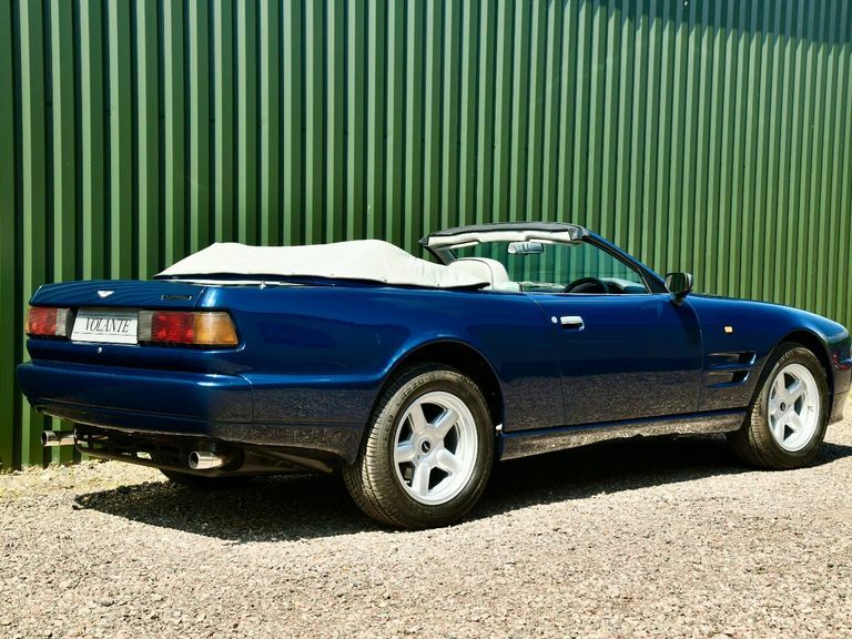Aston Martin Virage Convertible Green #12