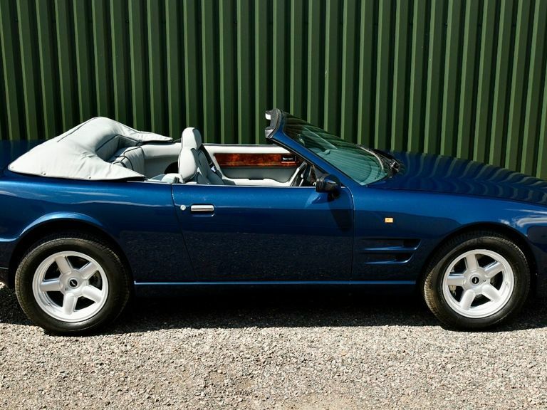 Aston Martin Virage Convertible Green #11