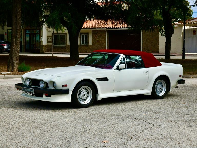 Aston Martin V8 Convertible White