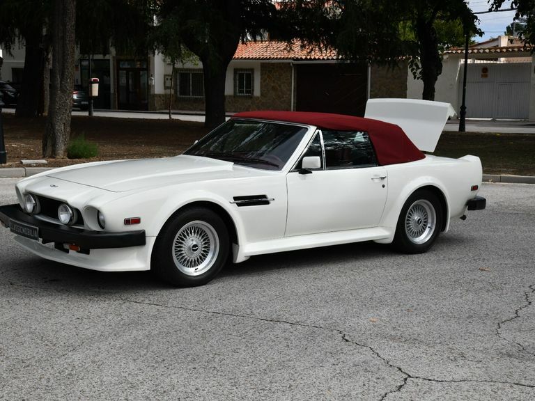 Aston Martin V8 Convertible White #6