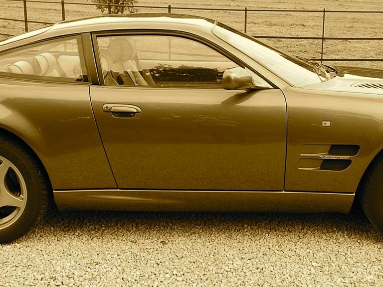 Aston Martin V8 Coupe Blue #2