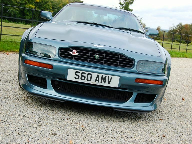 Aston Martin V8 Coupe Blue #4