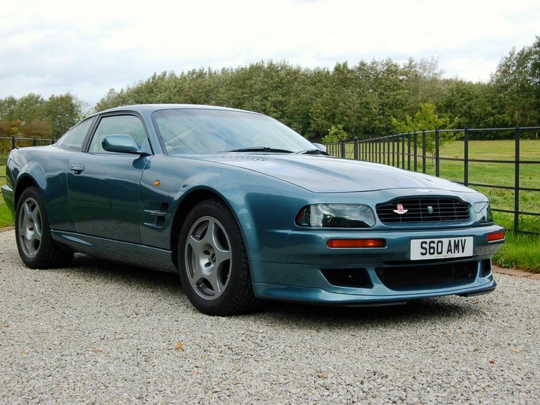 Aston Martin V8 Coupe Blue