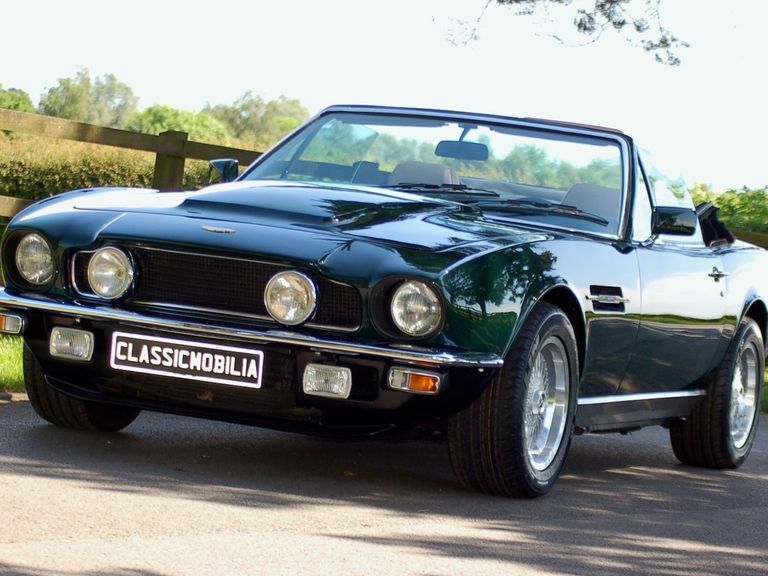 Aston Martin V8 Volante Green