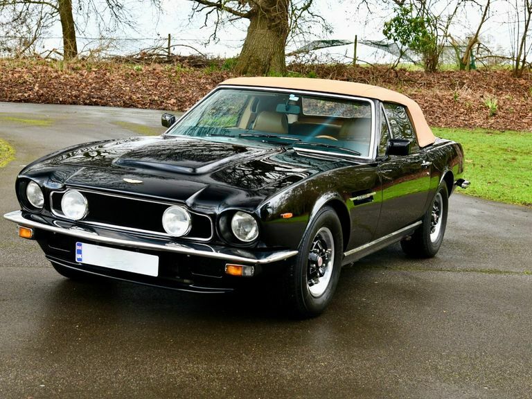Aston Martin V8 Convertible Black #6