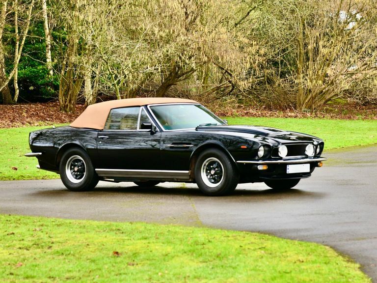 Aston Martin V8 Convertible Black #2