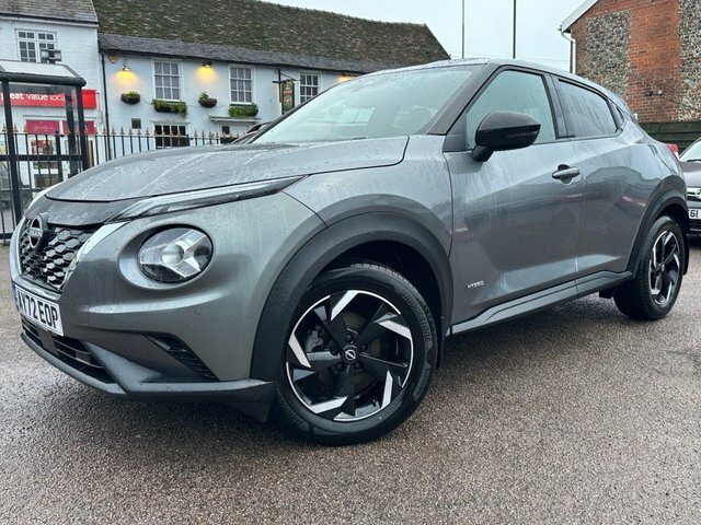 Nissan Juke 1.6 N-connecta Suv Hybrid Euro 6 14 AY72EOP Grey #2