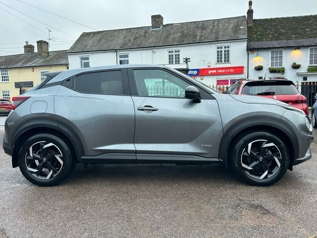 Nissan Juke 1.6 N-connecta Suv Hybrid Euro 6 14 AY72EOP Grey #3