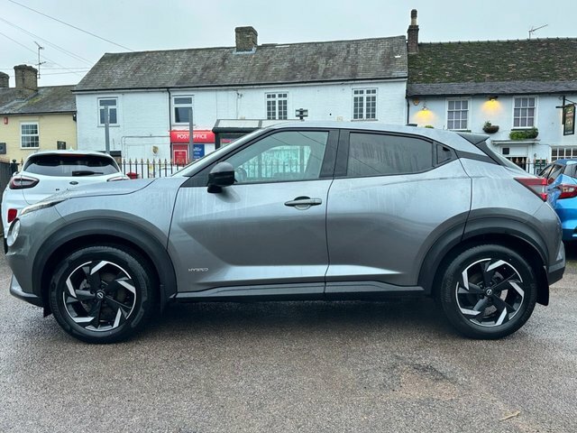 Nissan Juke 1.6 N-connecta Suv Hybrid Euro 6 14 AY72EOP Grey #4