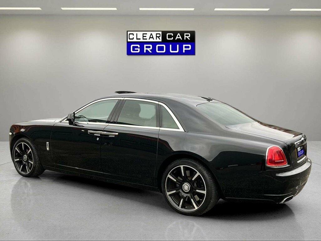 Rolls-Royce Ghost 6.6 V12 Saloon Euro 6 563 Bhp Y6XOX Black #4
