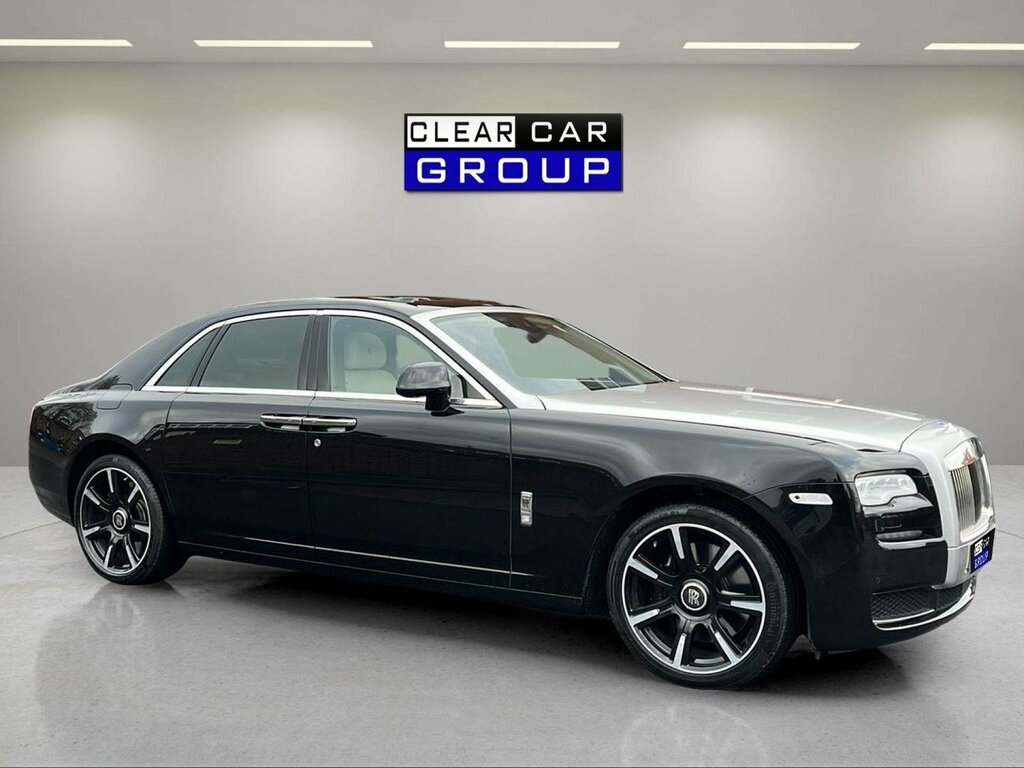 Rolls-Royce Ghost 6.6 V12 Saloon Euro 6 563 Bhp Y6XOX Black #5