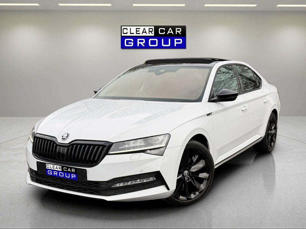 Skoda Superb 2.0 Superb Sportline Tdi 4X4 4Wd White