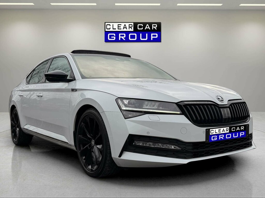 Skoda Superb 2.0 Superb Sportline Tdi 4X4 4Wd White #6