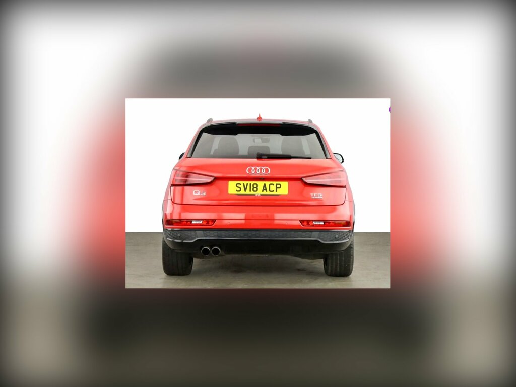 Audi Q3 2.0 Tfsi Black Edition Suv S Tronic Qua SV18ACP Red #3