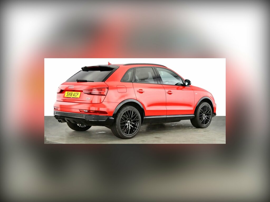 Audi Q3 2.0 Tfsi Black Edition Suv S Tronic Qua SV18ACP Red #2