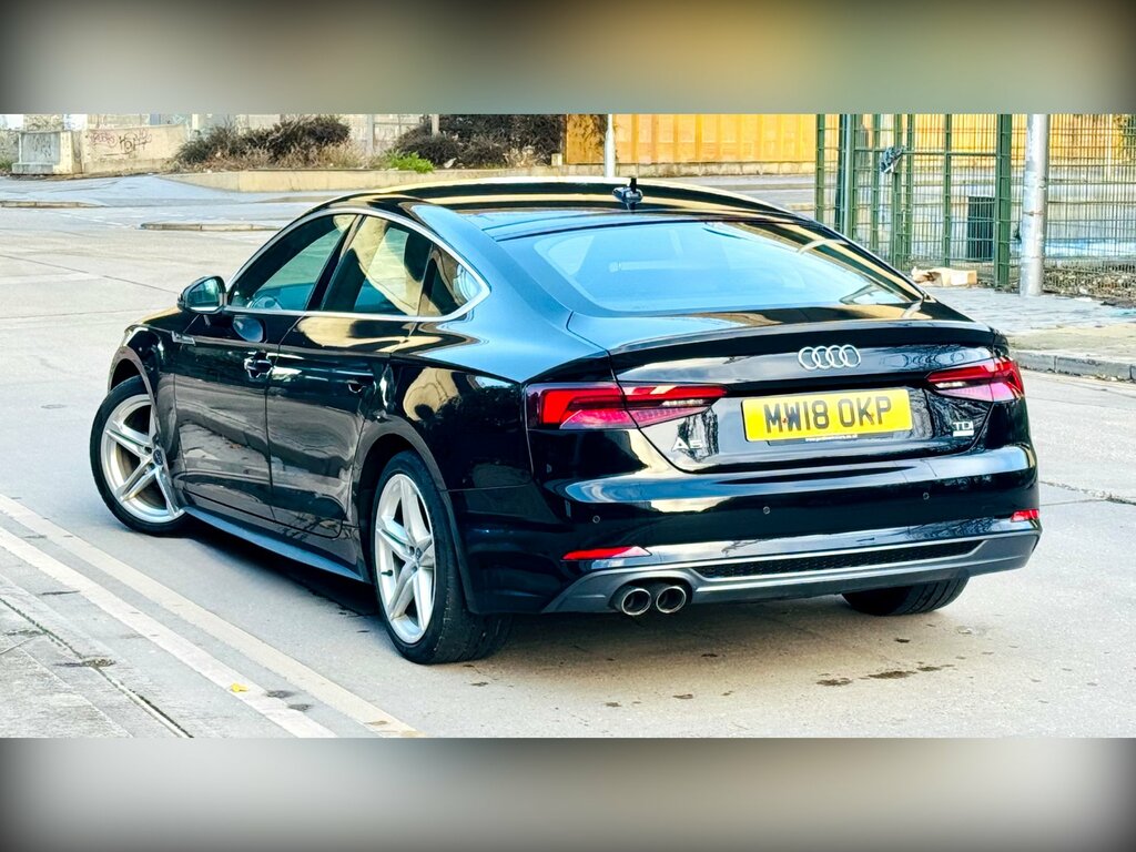 Audi A5 2.0 Tdi Ultra S Line Sportback S Tronic MW18OKP Black #5