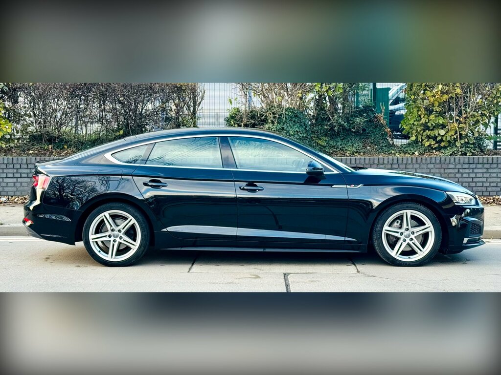 Audi A5 2.0 Tdi Ultra S Line Sportback S Tronic MW18OKP Black #3