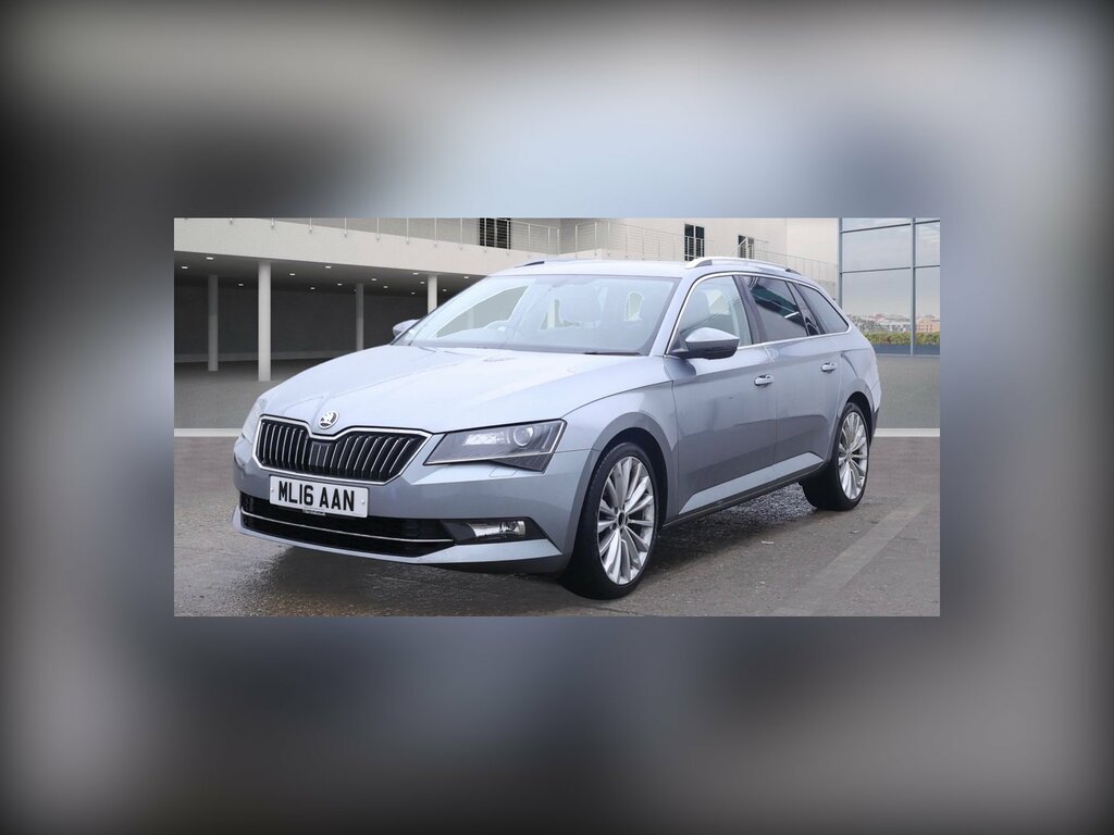Skoda Superb 2.0 Tdi Se L Executive Estate Dsg ML16AAN Grey #2