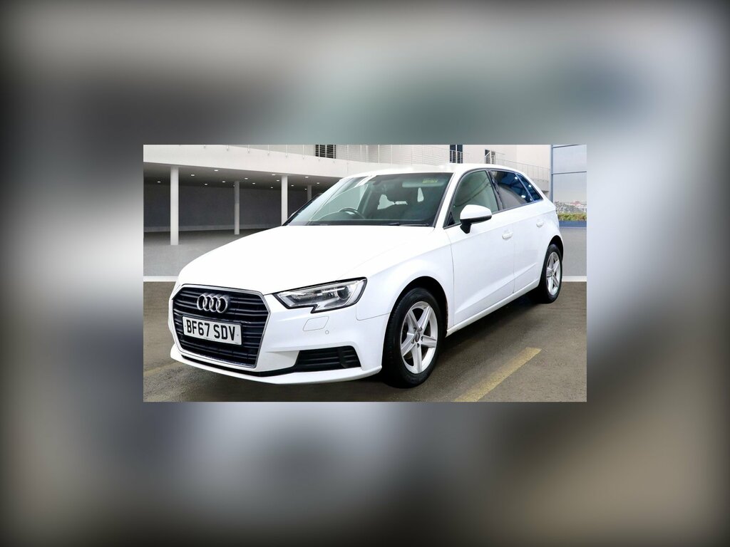 Audi A3 1.0 Tfsi Se Sportback Euro 6 S BF67SDV White #2