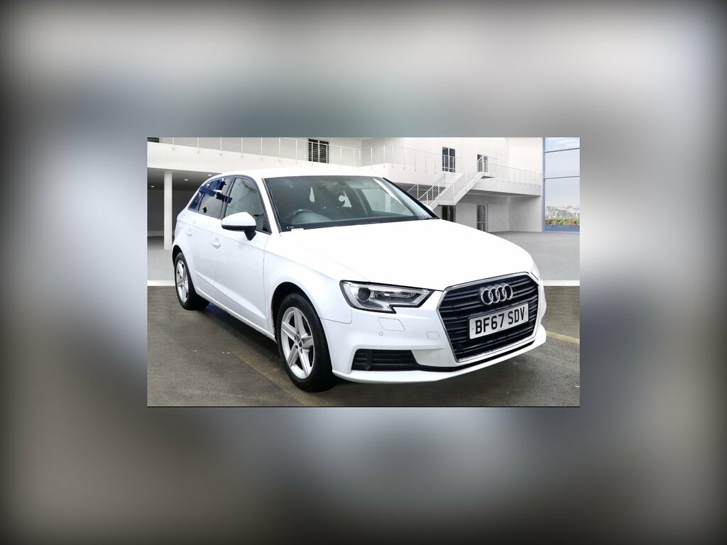 Audi A3 1.0 Tfsi Se Sportback Euro 6 S White