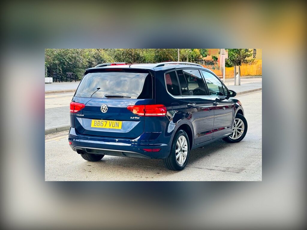 Volkswagen Touran Se Tdi Bluemotion Technology Dsg 5-Door Blue #5