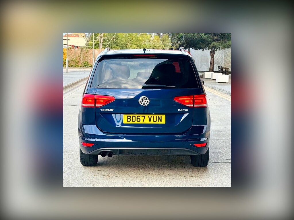 Volkswagen Touran Se Tdi Bluemotion Technology Dsg 5-Door Blue #3