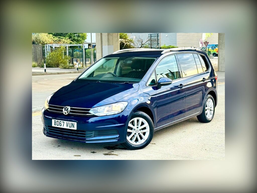 Volkswagen Touran Se Tdi Bluemotion Technology Dsg 5-Door Blue #4