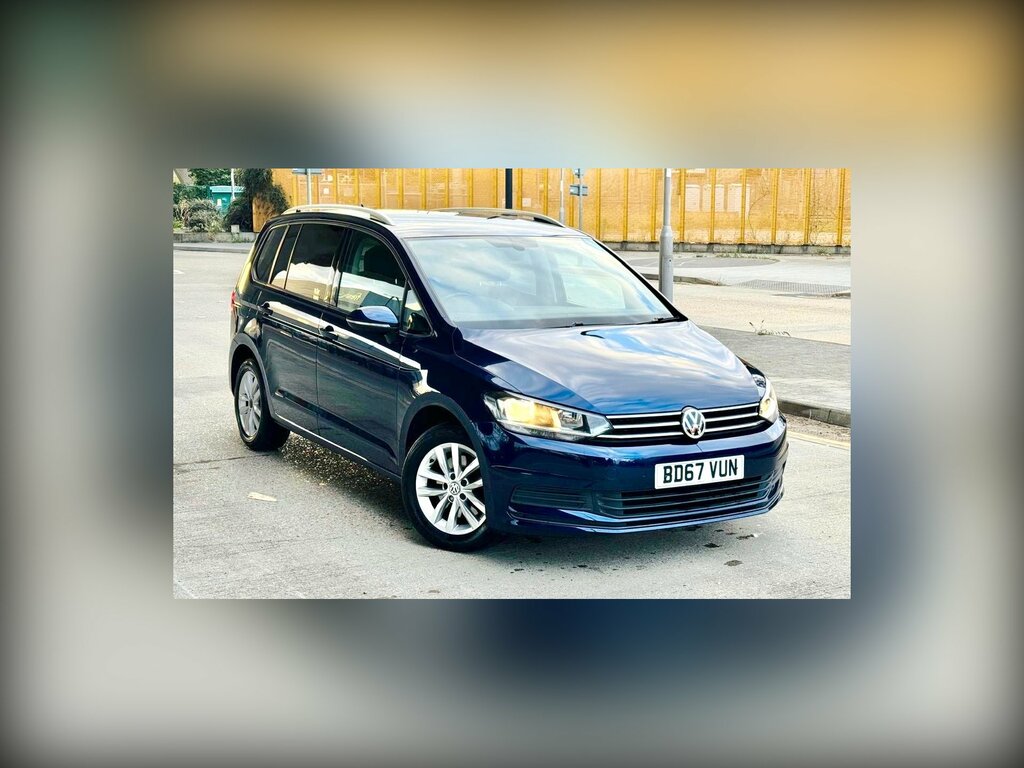 Volkswagen Touran Se Tdi Bluemotion Technology Dsg 5-Door Blue #2