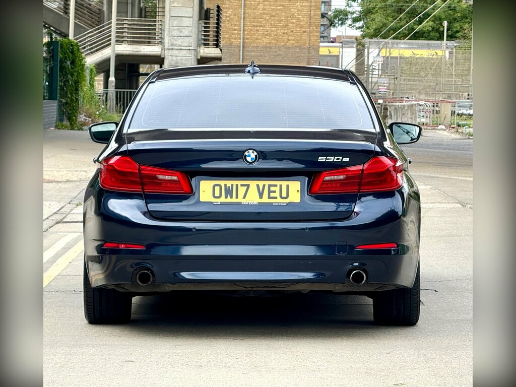 BMW 5 Series 530E Se 4-Door OW17VEU Blue #6