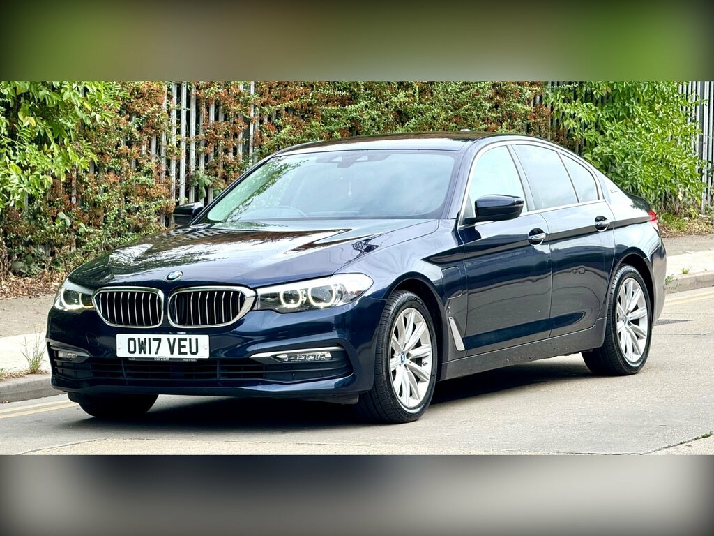 BMW 5 Series 530E Se 4-Door OW17VEU Blue #4