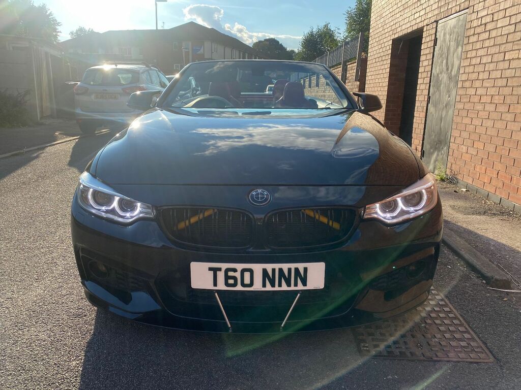 BMW 4 Series 430D M Sport Black #3