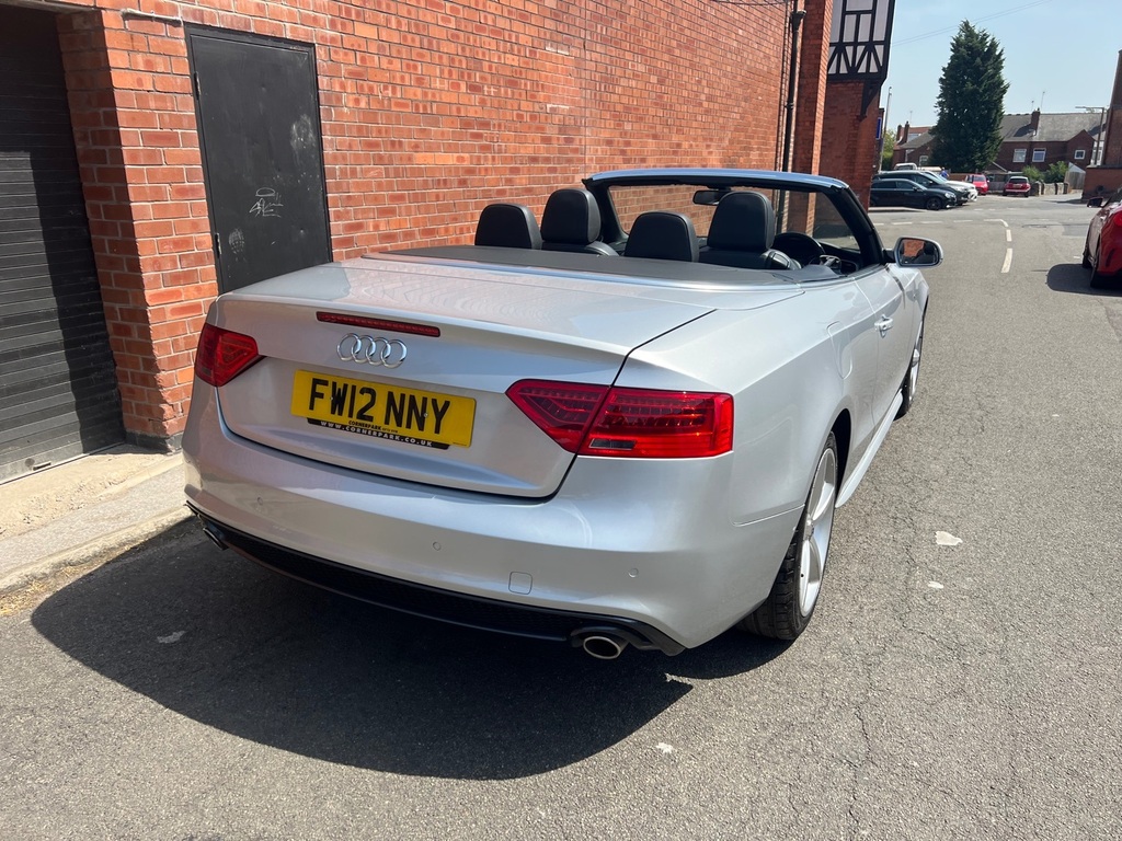 Audi A5 Tdi Quattro S Line Silver #3