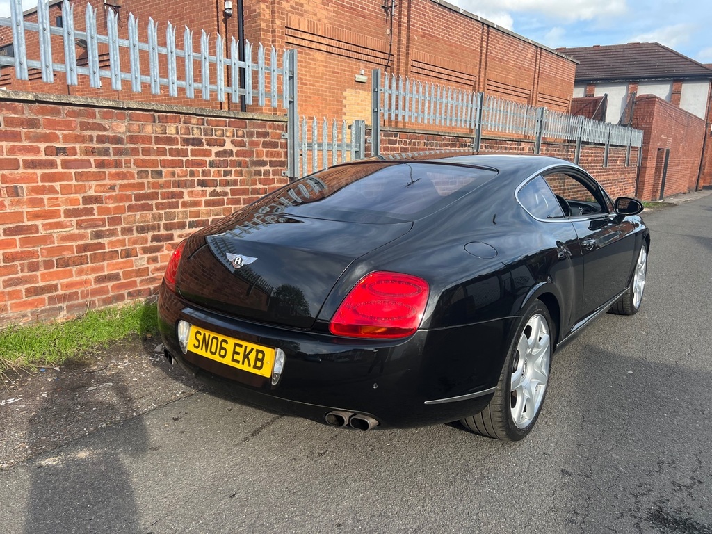 Bentley Continental Gt Gt Black #4