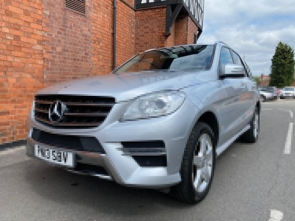 Mercedes-Benz M Class Ml350 Bluetec Amg Sport Silver #4