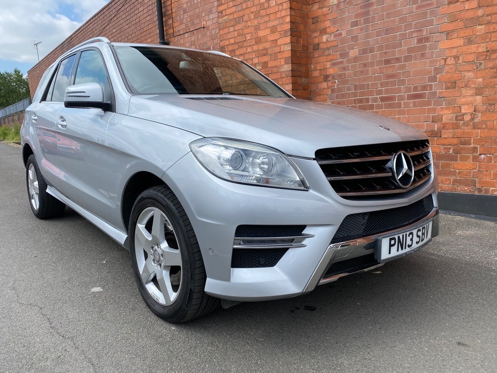 Mercedes-Benz M Class Ml350 Bluetec Amg Sport Silver