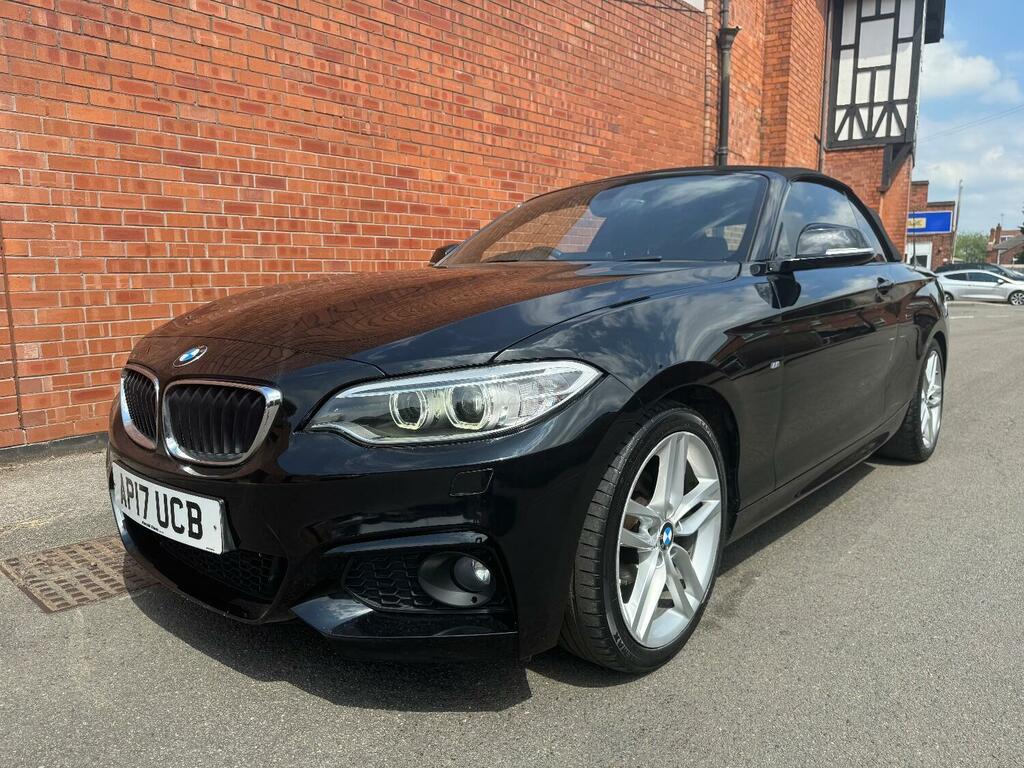BMW 2 Series 1.5 218I M Sport Convertible AP17UCB Black #4