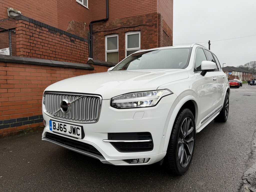 Volvo XC90 2.0 Inscription T6 Awd 320Hp BJ65JWC White #4