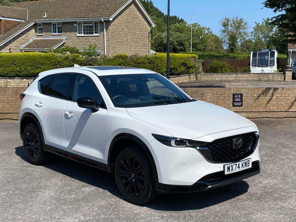 Mazda CX-5 2.0 E-skyactiv G Mhev Homura Euro 6 Ss WX74KWB White #5