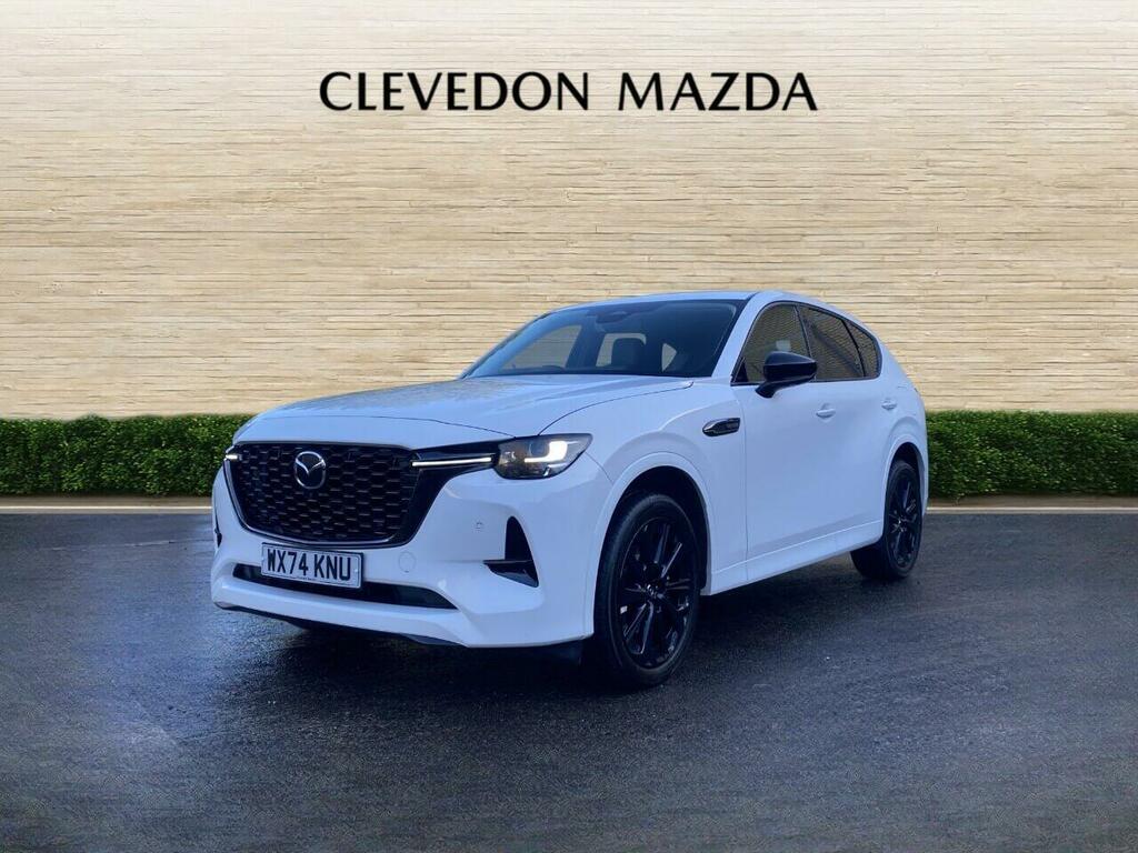 Mazda CX-60 3.3 E-skyactiv D Mhev Homura Suv Hybrid White #6